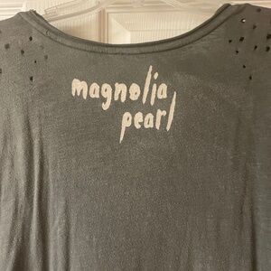 Magnolia Pearl Viggo Dress, Midi, Swing, in “mineral”